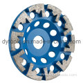 7 Inch 5/8"-11 Thread Bore Diamond Cup Grinding Wheel